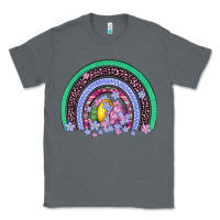 Charcoal Heather easter egg rainbow Classic Tee - Artiststas