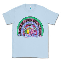 Dusty Blue easter egg rainbow Classic Tee - Artiststas