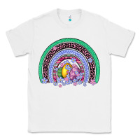 White easter egg rainbow Classic Tee - Artiststas