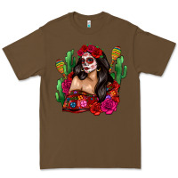 Cacao mexico girl Premium Tee - Zillion Design Studio
