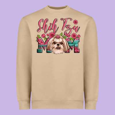 Love Shih Tzus Heavyweight Sweatshirt Designed By Jahusdesignshop