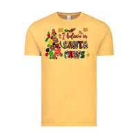 Vintage Mustard i believe in santa paws Vintage Tee - AdoDesignShop