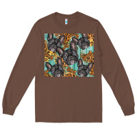 Chestnut french bulldog Long Sleeve Tee - BarkalooDesign