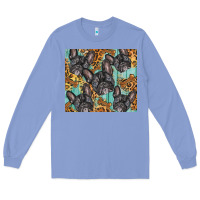 Colony Blue french bulldog Long Sleeve Tee - BarkalooDesign