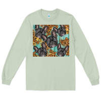 Matcha french bulldog Long Sleeve Tee - BarkalooDesign