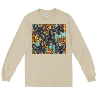 Mushroom french bulldog Long Sleeve Tee - BarkalooDesign