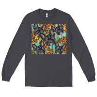 Smoke french bulldog Long Sleeve Tee - BarkalooDesign