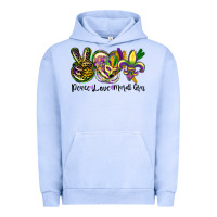 Pigment Grape Ice peace love mardi gras Urban Hoodie - CowGirlArtShop