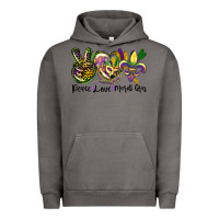 Pigment Tornado peace love mardi gras Urban Hoodie - CowGirlArtShop