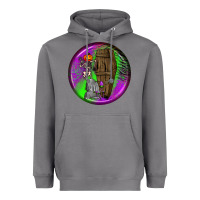 Storm halloween round earrings 1 Heavyweight Hoodie - BundleAndBundleShop