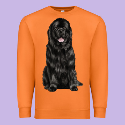 Newfoundland Dog Premium Sweatshirt Designed By Lillyallendesigns
