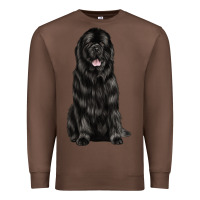 Chestnut newfoundland dog Premium Sweatshirt - LillyAllenDesigns