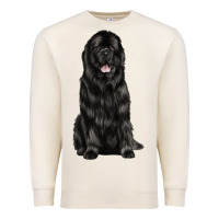 Sandshell newfoundland dog Premium Sweatshirt - LillyAllenDesigns