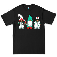 Black african american nurse gnomies medical gnomies Premium Tee - BarkalooDesign