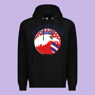 America Since 1776 Premium Hoodie Designed By Bettercallsaul