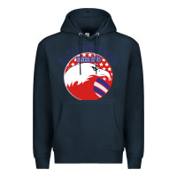 Navy America Since 1776 Premium Hoodie - Bettercallsaul