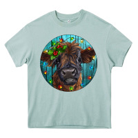 Arona Calf Christmas Heavy Core Tee - RanaPortraitStore