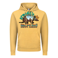 Vintage Mustard armadillo by morning Vintage Hoodie - RacoonDesign