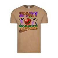 Vintage Coffee spooky teacher Vintage Tee - BundleAndBundleShop