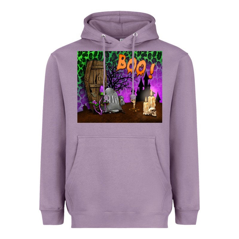 Boo Mousepad Heavyweight Hoodie by BundleAndBundleShop | Teevron