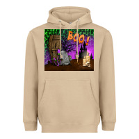 Mushroom boo mousepad Heavyweight Hoodie - BundleAndBundleShop