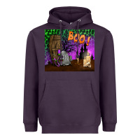 Plum boo mousepad Heavyweight Hoodie - BundleAndBundleShop