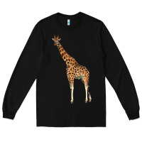 Black giraffe Long Sleeve Tee - LillyAllenDesigns