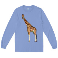 Colony Blue giraffe Long Sleeve Tee - LillyAllenDesigns