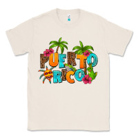 Natural puerto rico Classic Tee - AdoDesignShop