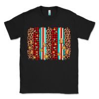 Black christmas socks cookie leopard brushstroke Classic Tee - AdoDesignShop