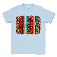 Dusty Blue christmas socks cookie leopard brushstroke Classic Tee - AdoDesignShop