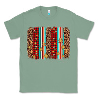 Sage christmas socks cookie leopard brushstroke Classic Tee - AdoDesignShop