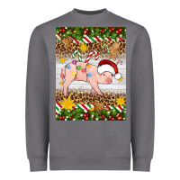 Storm christmas pig Heavyweight Sweatshirt - Artiststas