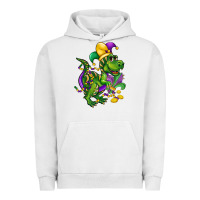 Pigment Lunar Rock mardi gras trex Urban Hoodie - CowGirlArtShop