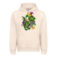 Sandshell mardi gras trex Urban Hoodie - CowGirlArtShop