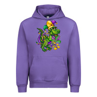 Tulip mardi gras trex Urban Hoodie - CowGirlArtShop