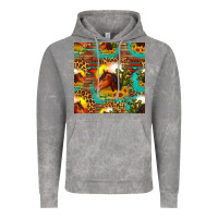 Cloud Rock desert horse seamless patern Vintage Hoodie - HRA Design Shop