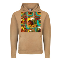 Vintage Camel desert horse seamless patern Vintage Hoodie - HRA Design Shop