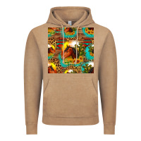 Vintage Coffee desert horse seamless patern Vintage Hoodie - HRA Design Shop