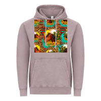 Vintage Zinc desert horse seamless patern Vintage Hoodie - HRA Design Shop