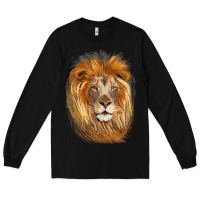 Black Lion Head Long Sleeve Tee - LillyAllenDesigns