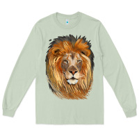 Matcha Lion Head Long Sleeve Tee - LillyAllenDesigns