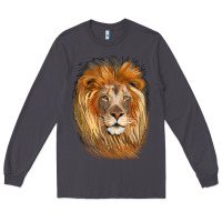 Smoke Lion Head Long Sleeve Tee - LillyAllenDesigns