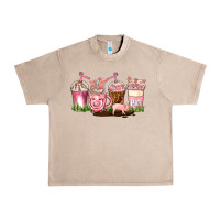 French Oak pig coffee cups Urban Heavy Tee - AdoDesignShop