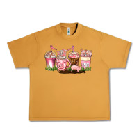 Peanut Butter pig coffee cups Urban Heavy Tee - AdoDesignShop