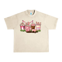 Sandshell pig coffee cups Urban Heavy Tee - AdoDesignShop