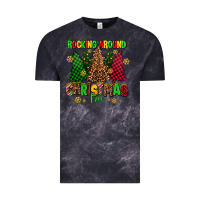 Cloud Black rocking around the christmas tree Vintage Tee - AdoDesignShop