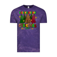 Cloud Purple rocking around the christmas tree Vintage Tee - AdoDesignShop