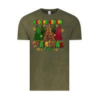Vintage Olive rocking around the christmas tree Vintage Tee - AdoDesignShop
