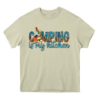 Mossy camping is my kitchen with wine Heavy Core Tee - texasbilliewilder